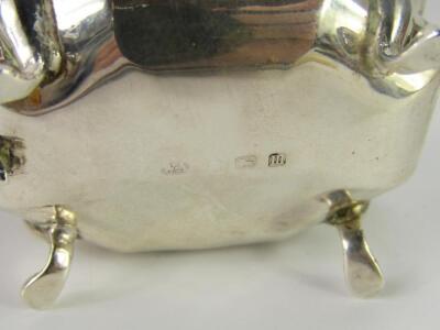 Four Edward VII and later silver mustard pots - 2