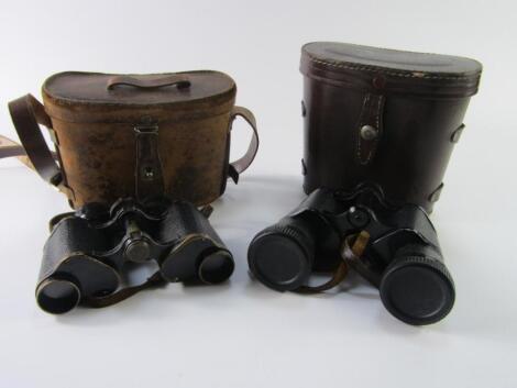 A pair of Voigtlander marine binoculars