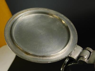 An early 19thC Scottish pewter laver - 4