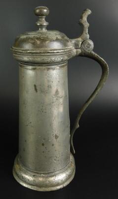 A James I pewter flagon