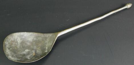 A 15thC latten spoon