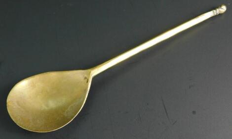 An early latten spoon