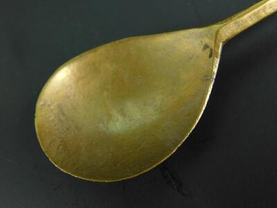 An early latten spoon - 3