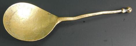 An early latten spoon