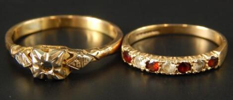 Two dress rings