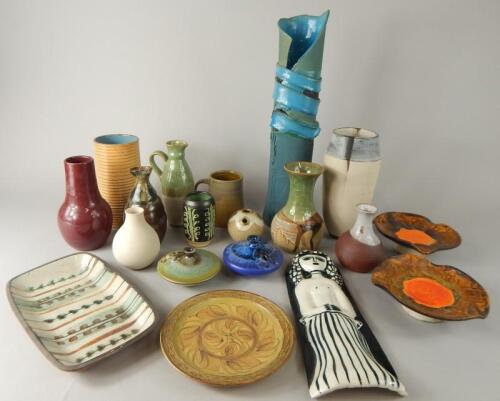 Various Studio style and other pottery