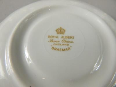 A Royal Albert Braemar pattern part coffee service - 2