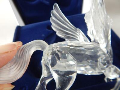 A Swarovski crystal figure of Pegasus - 3