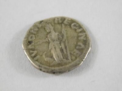 A Roman Augustine white metal coin - 2