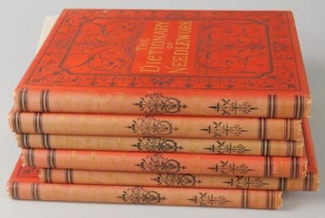 Six volumes of the Dictionary of Needlework