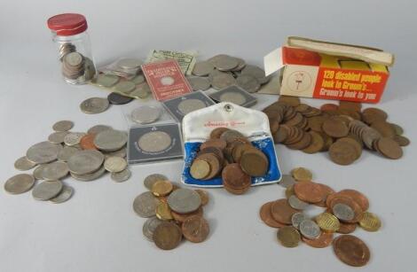 Various British coins