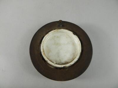 A 19thC Prattware pot lid - 2