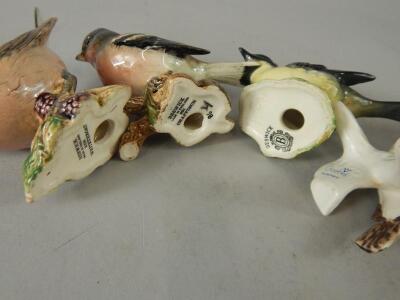 A collection of Beswick and other porcelain birds - 3