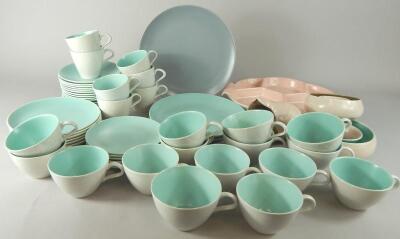 A large quantity of Poole pottery teaware etc.