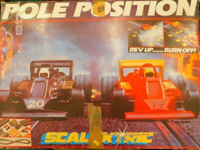 A Scalextric or Pole Position slot car racing set - 3