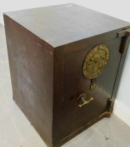 A Milner's patent safe (with key)