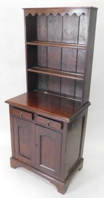 A 20thC oak small dresser