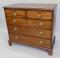 A 19thC mahogany chest