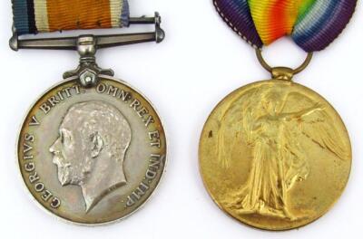 A WWI medal duo