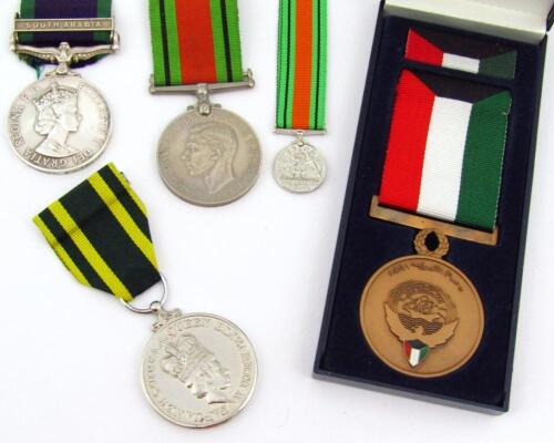 Various medals