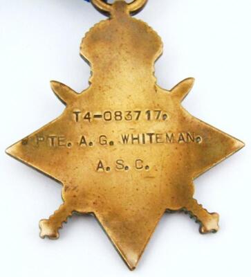 A WWI medal trio - 4