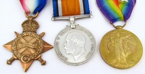 A WWI medal trio