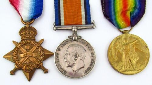 A WWI medal trio