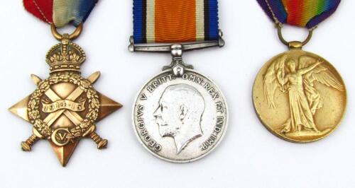 A WWI medal trio