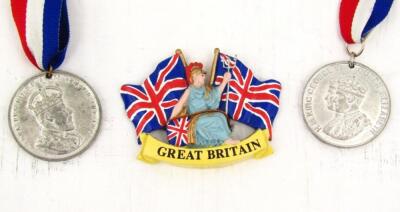 Various GB medals and medallions - 2