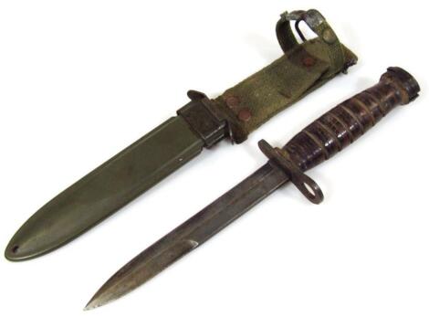 An American USM8 BMCO bayonet knife