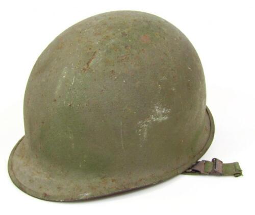 An early 20thC tin war helmet