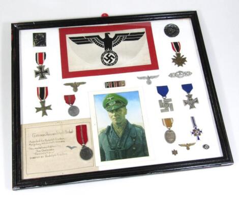 Various Nazi Third Reich and other medals