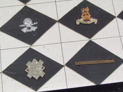 Various iron on and metal cap shoulder badges - 3