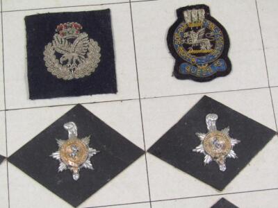 Various iron on and metal cap shoulder badges - 6