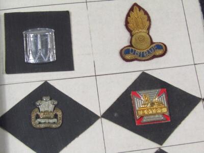 Various iron on and metal cap shoulder badges - 7