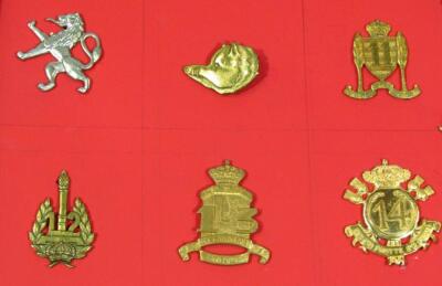 Various metal artillery cap badges - 3