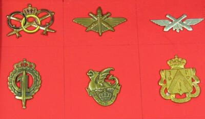 Various metal artillery cap badges - 4