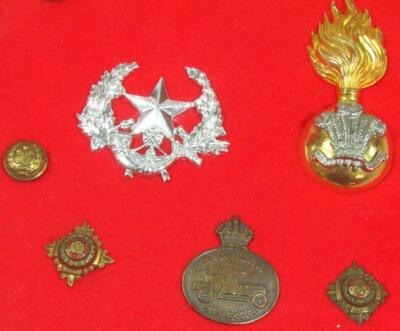 Various world cap badges awards etc - 10