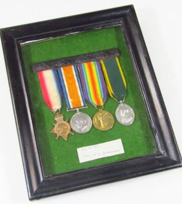 A WWI medal group