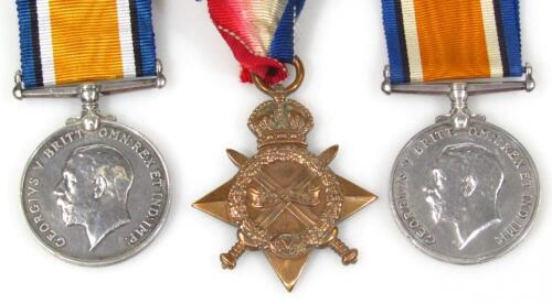 Associated WWI medals