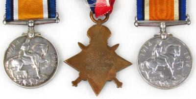 Associated WWI medals - 2