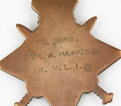 Three various WWI medal stars - 5