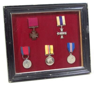 A group of reproduction medals