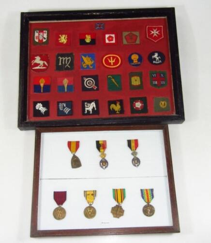 Various Belgium related medals