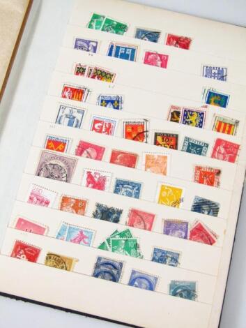 Stamps. A universal stock book of world used