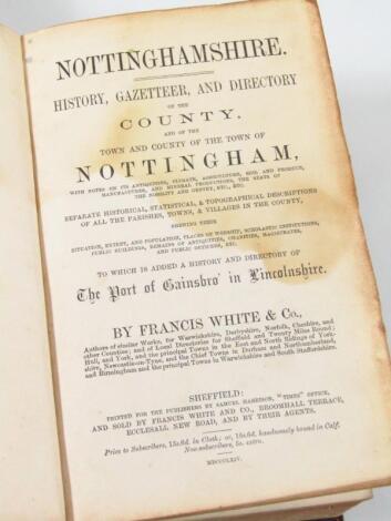 A Francis White and Co Nottinghamshire History