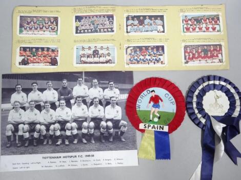 An Official World Cup 1966 rosette for Spain