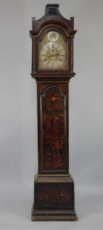 Isaac Nickals of Wells. An 18thC longcase clock