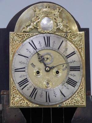 Thomas Hutly of Coggeshall. A longcase clock - 2