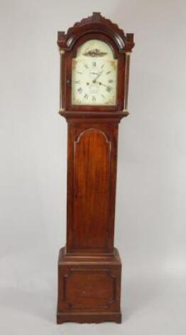 Allive and Reader of Cranbrook. An early 19thC longcase clock